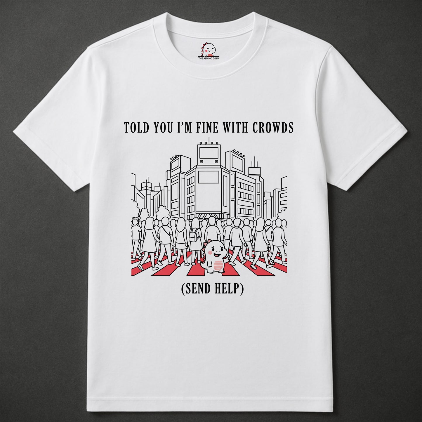 I Love Crowds - Tee